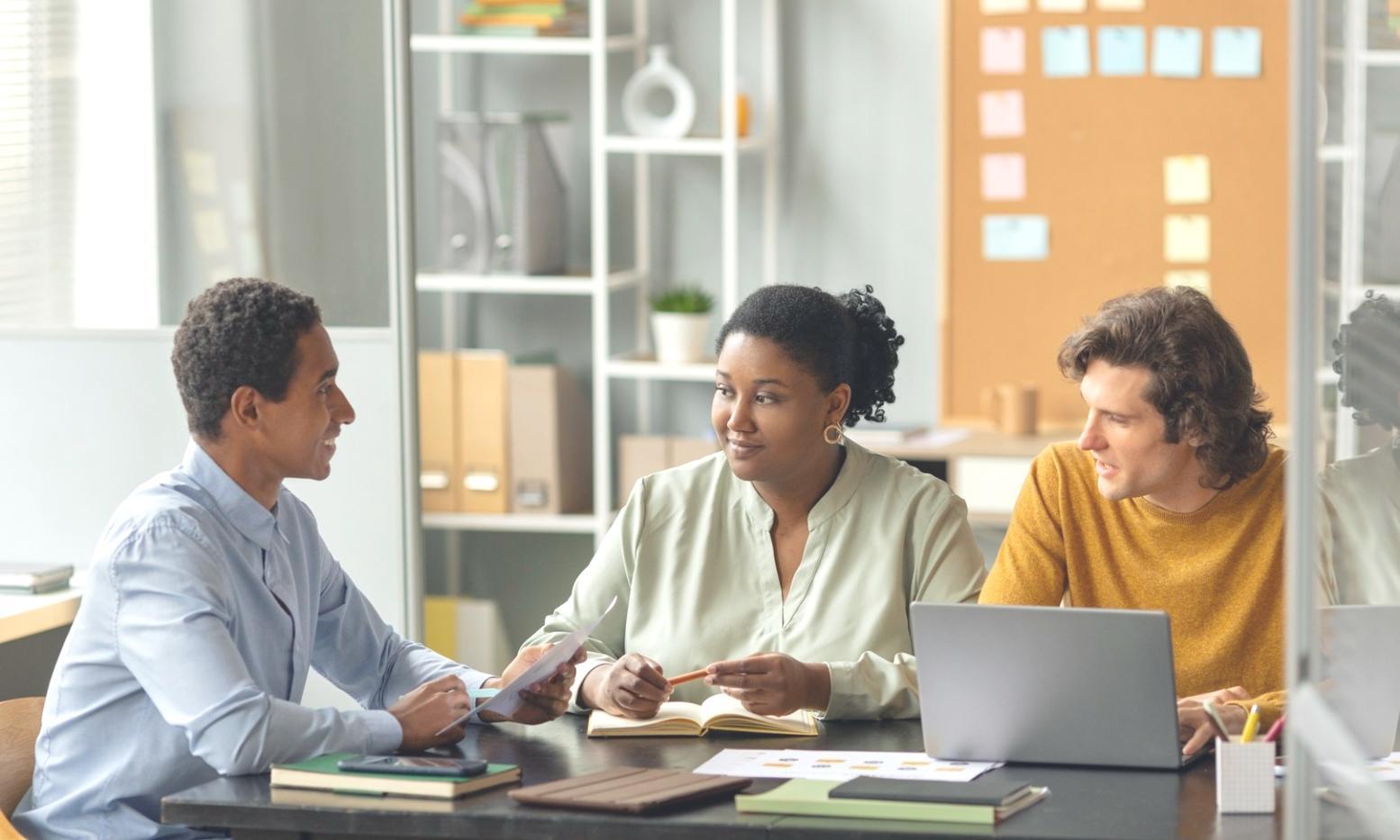 Professionnels en formation techniques de vente